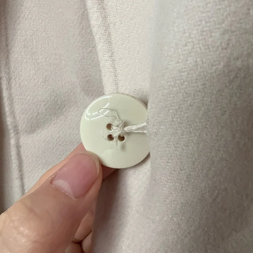 Weekend Max Mara Wool Cream Coat - Picture 11 of 14